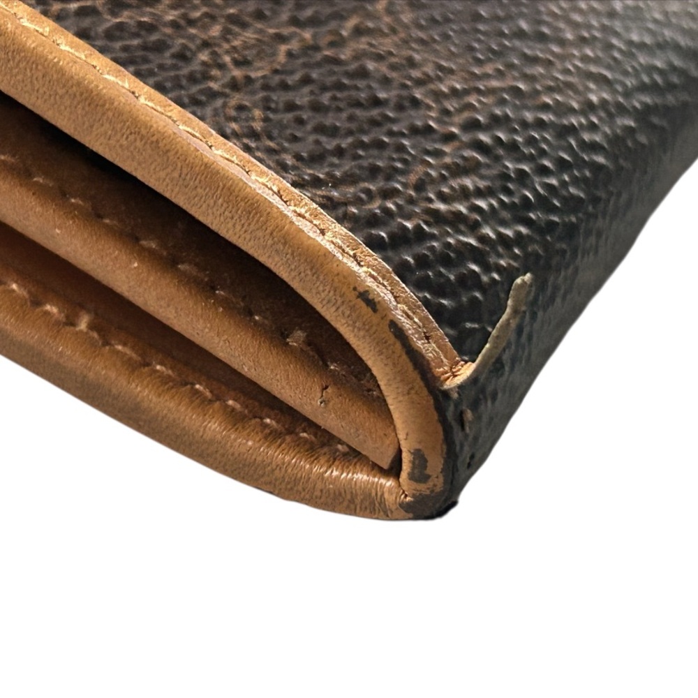 Vintage Celine Long Leather Kiss Lock Flap Wallet - Picture 8 of 12